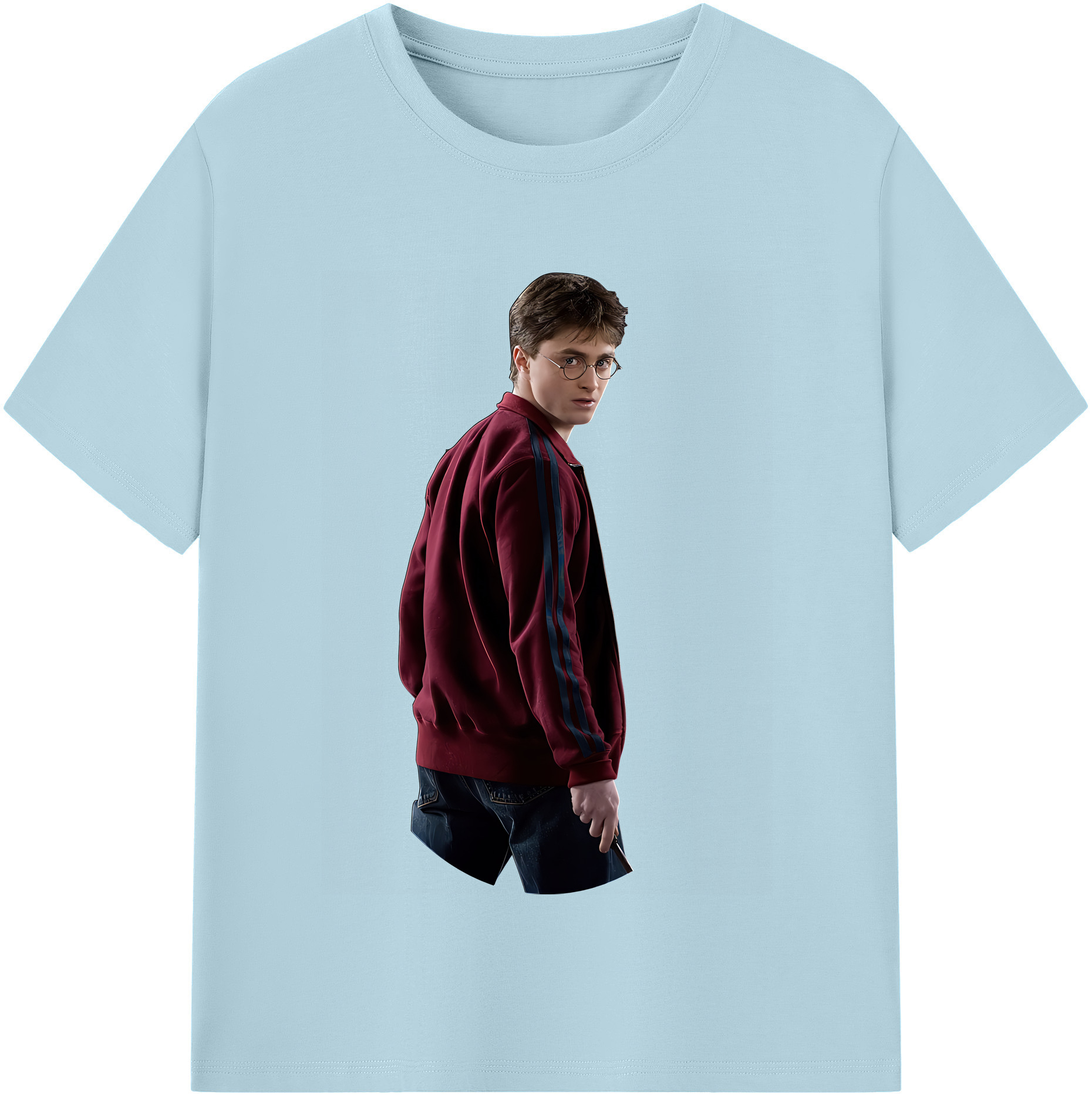 （画像用） Harry Potter ハリー・ポッターシリーズ 綿100％半袖Tシャツ（フロントプリント）